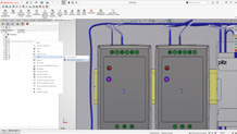 SOLIDWORKS 2027 Electrical 动态连接器插入和就地编辑功能截图